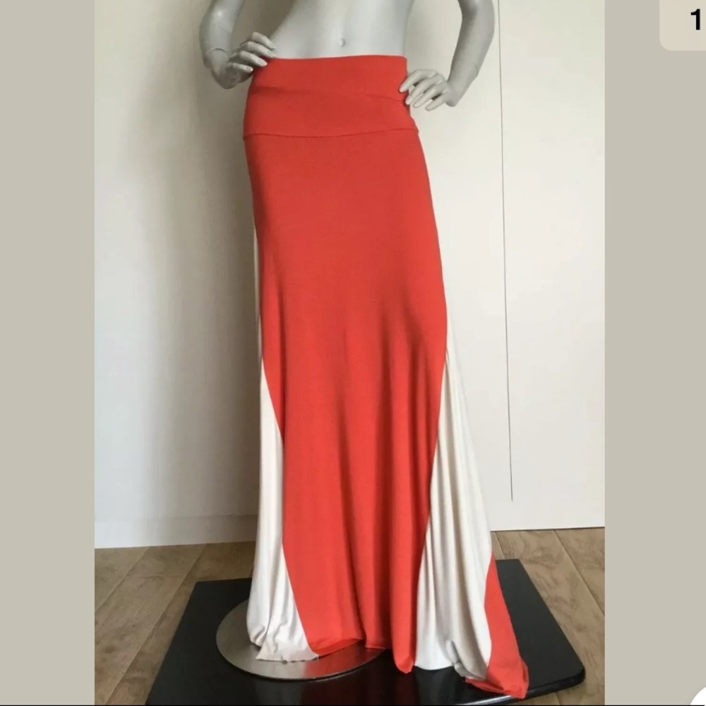 Arden B high waisted flowy maxi dress